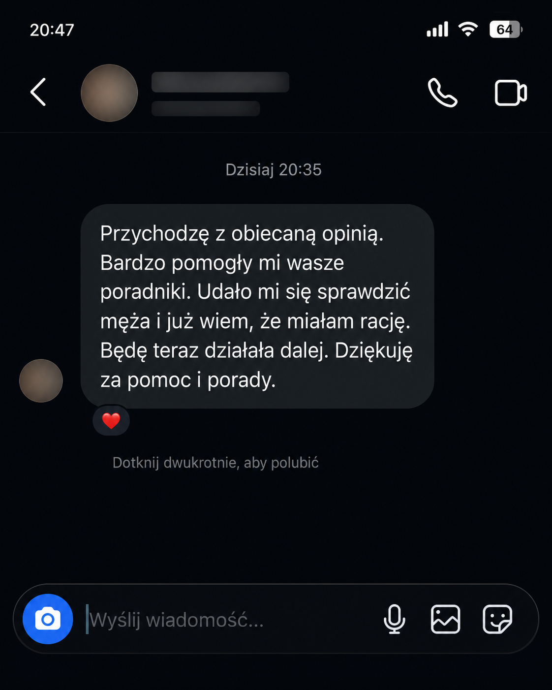 Opinia klienta 5