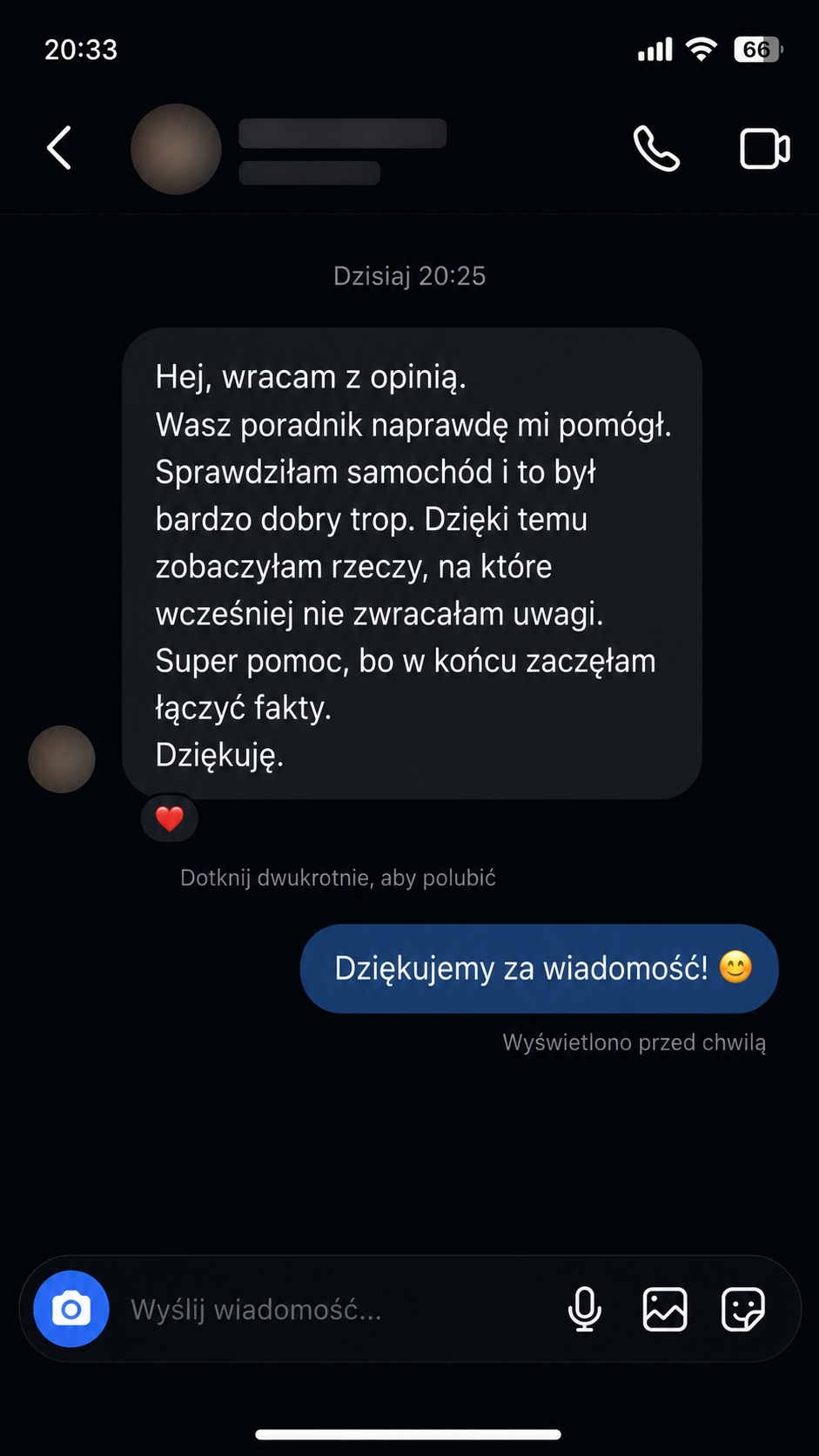 Opinia klienta 2